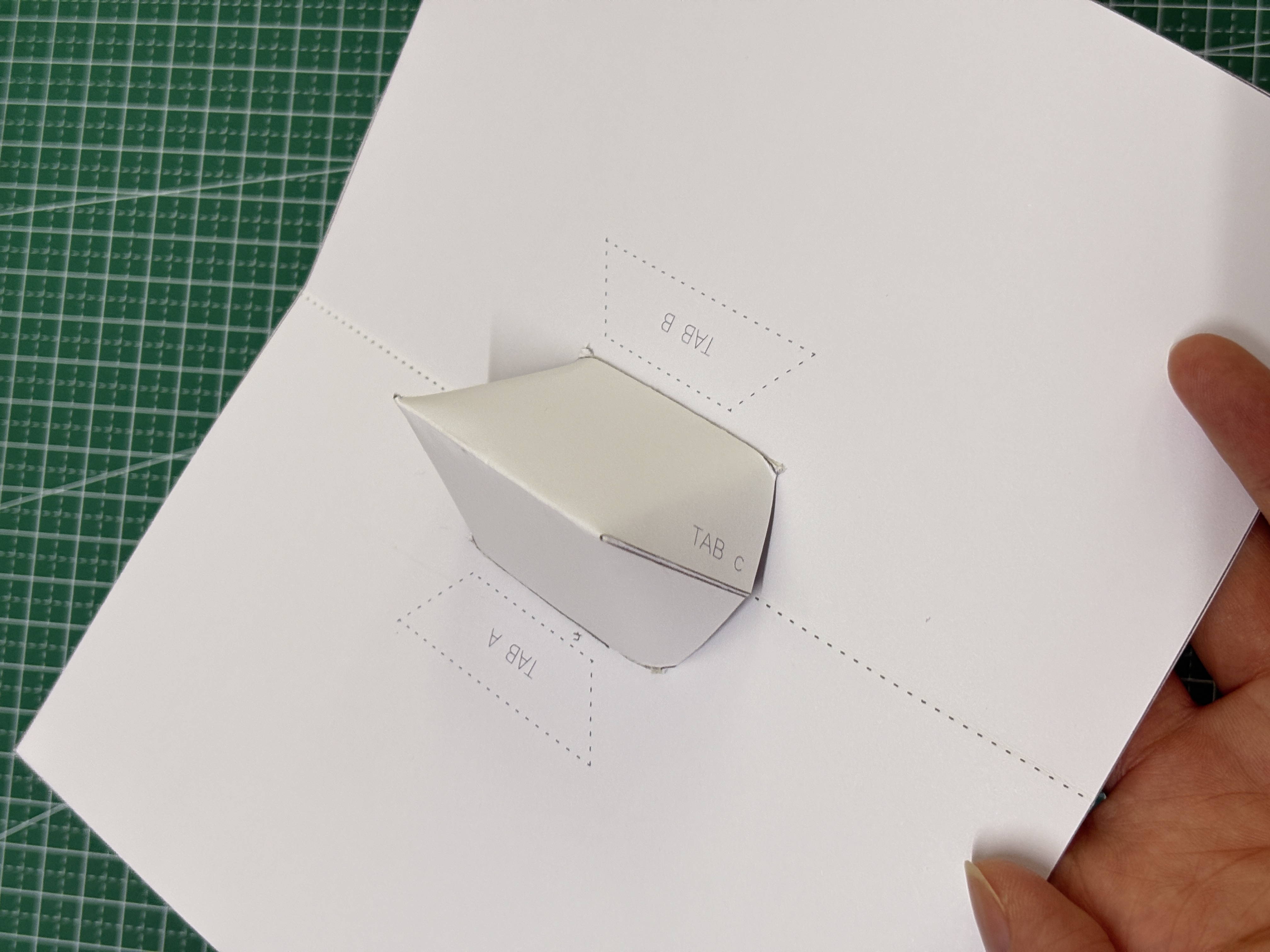 Step 3 folding and final assembly