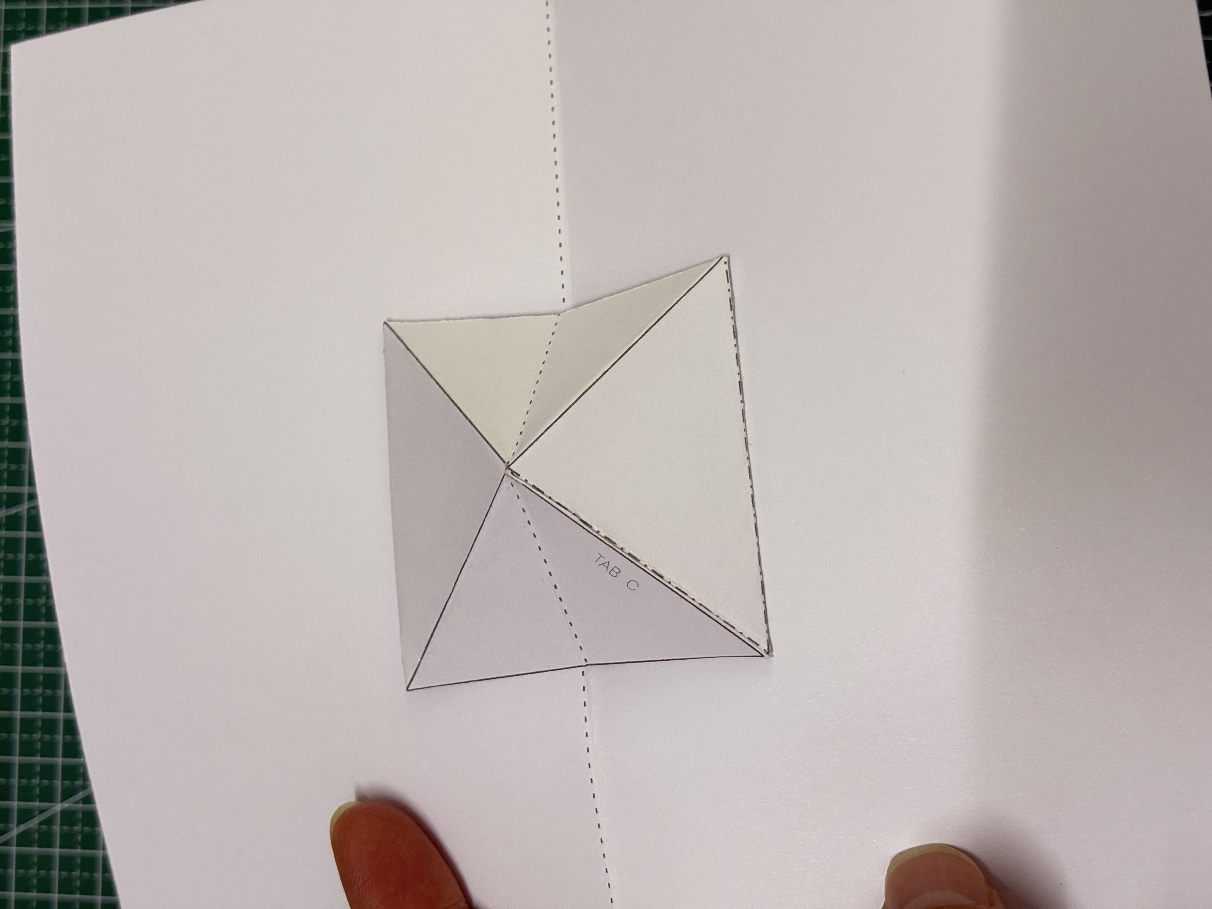 步骤 3 折叠与结构成型